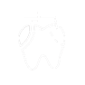 Diagram showing parts of tooth icon